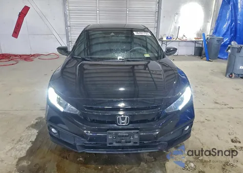 2020 Honda Civic Sport z USA, uszkodzony, nr VIN 2HGFC2F83LH502139